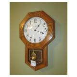 HOWARD MILLER WTCI '2011' 3 CHIME WALL CLOCK
