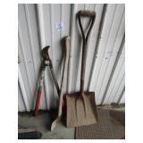 3- SINGLE BIT AX ,SHOVEL, CLIPPERS