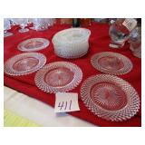 12- 6' COFFEE CUP PLATES MISS AMERICA