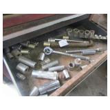 FLAT FULL 1/2' DR SOCKETS ; CRAFTSMAN RACHET ; 2