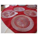 4- 101/4' DIVIDED PLATES -MISS AMERICA