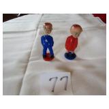 1950'S ,60'S MAGNETIC NODDER KISSING BOY & GIRL,