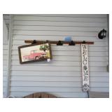 WELCOME SIGN; 50' YARD STICK ;FORD PICTURE