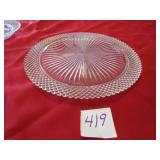 12' MISS AMERICA CAKE PLATE