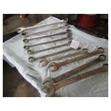 10 -WRENCHES 7/8 UP TO 1 1/8'