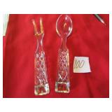 ANCHOR HOCKING 8' GLASS FORK & SPOON