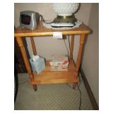 OAK LAMP STAND