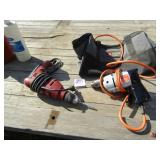 TOOL SHOP DRILL ; B/D DRILL ;PORTER CABLE TOOL BAG