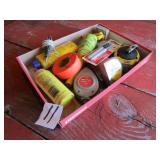 FLAT FULL - TAPE MEASURERS ,CHALK LINES, STRING