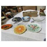 COLLECTOR PLATES ; OWL ; SERVING TRAYS ; MORE