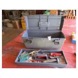 FLAMBEAU POLY TOOL BOX W/ TOOLS