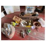 BRASS FITTINGS ; LEATHER ; BRUSHES ; MORE