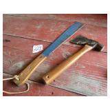 HATCHET ; CORN KNIFE