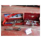 2 SOCKET SETS 1/4' DR