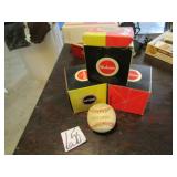 3- NOS WILSON SOFTBALLS; MORE