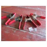 4- BABCO 3' CLIP CLAMPS