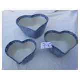 HEART SHAPE NESTING BOWLS