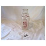 THE DOCTOR DAIRY BEEOKHILL FARMS MILK BOTTLE