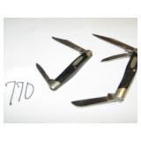 2 BUCK POCKET KNIVES #303 ,309
