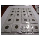 20- WHEAT PENNIES FROM 1919 -1957
