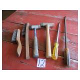 WIRE BRUSHES ; LONG SCREW DRIVERS; WILLIAMS