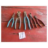 5- SIDE CUT PLIERS ; NEEDLE NOSE PLIERS