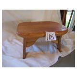 SOLID OAK STEP STOOL  'LEROY MADE'