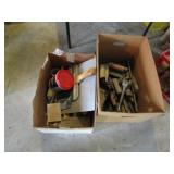 2 BOXES DRY WALL & MASONRY TOOLS