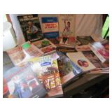 BIG LOT DECOR BOOKS ; ST. LOUIS CARDINAL MAGAZINES