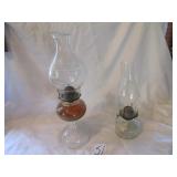 2- OIL LAMPS