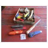 UNTILITY KNIVES ; ELECTRICAL PLIERS ; MORE