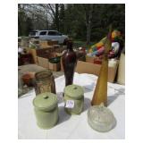VASES ; CANDY DISHES