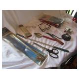 magnets ;flag; tapes; basin wrench ; more