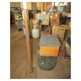 2 SHOP STOOLS ; DIRT DAPPER