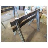 42' PAIR SAW HORSES