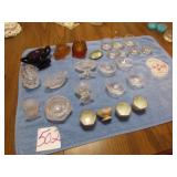 25- VINTAGE SALT CELLERS