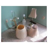 3 TABLE LAMPS