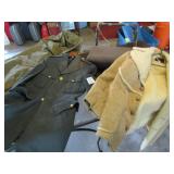 ARMY UNIFORM ; SHEEP WOOL COAT , XL