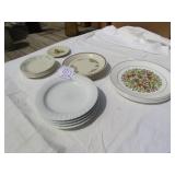 20 PIECES CORNINGWARE & CORELLE PLATES