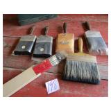 5- NEW PAINT BRUSHES ; MORE