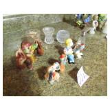 SALT / PEPPER ; TOOTH PICK HOLDER; MORE