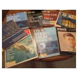 8- 1960 JOHN F KENNEDY ; LOOK & POST MAGAZINES [ R