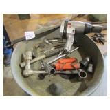 GALV. PAN W/ WILLIAMS RACHET & SOCKETS; AIR IMPACK