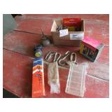 OIL CANS ; SPINNER ; SHARPENING STONES ; MORE