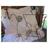 METAL YARD DECOR ; RACK