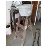 3 FT LADDER ; GALV. BUCKET
