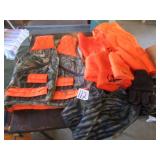 HUNTING VEST ; STOCKING CAPS ;MORE