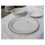 NORITAKE PLATTER ; BOWL ; CASSEROLE DISH