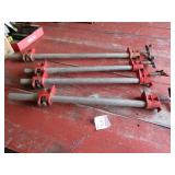 4- 20' BAR CLAMPS