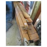 16+ -1 X4 ; 40+ ASSORTED LUMBER -1X6, 1X8, 1X12,